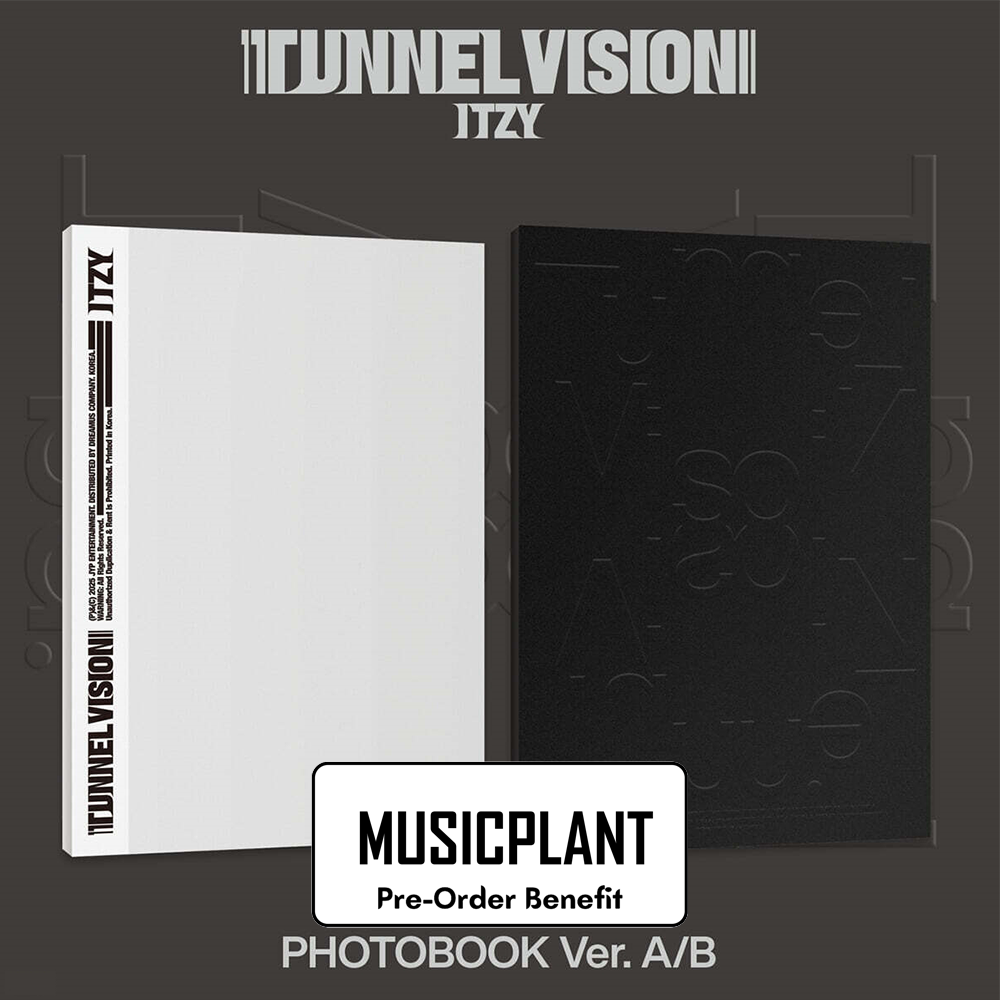 **[Pre-Order] ITZY - "TUNNEL VISION" + Pre-Order Benefit  (Choose Version) (Photobook Ver.)