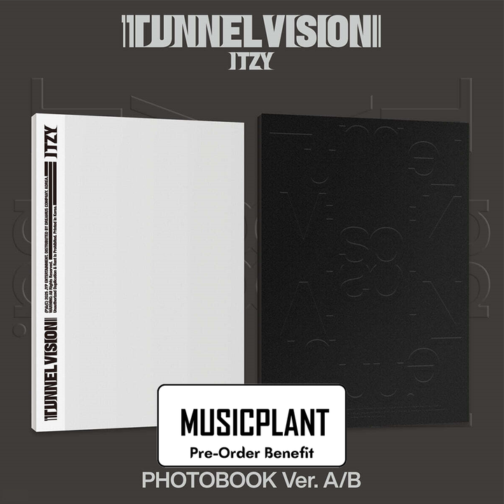 **[Pre-Order] ITZY - "TUNNEL VISION" + Pre-Order Benefit  (Choose Version) (Photobook Ver.)