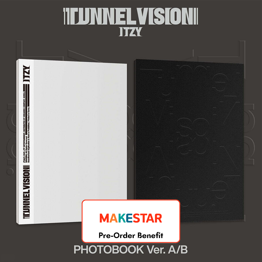 **[Pre-Order] ITZY - "TUNNEL VISION" + Pre-Order Benefit  (Choose Version) (Photobook Ver.)