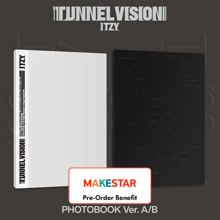 **[Pre-Order] ITZY - "TUNNEL VISION" + Pre-Order Benefit  (Choose Version) (Photobook Ver.)