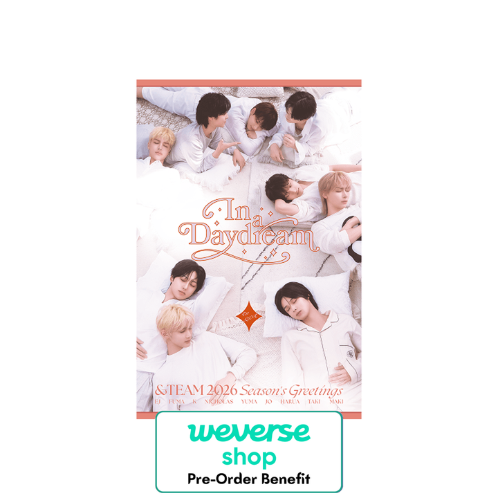 **[Pre-Order] &TEAM - 2026 SEASON'S GREETINGS 'In a Daydream + Pre-Order Benefit