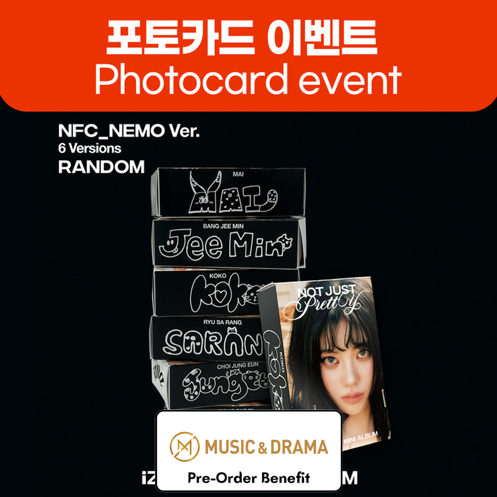 **[Pre-Order] izna- 2nd "Not Just Pretty"  (NFC_Nemo Ver.) +Pre-Order Benefit
