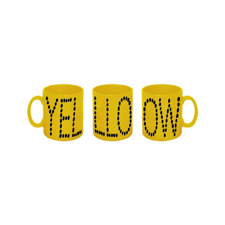 ** [Pre-Order] TREASURE - "PLEASURE" TREASURE YELLOW MUG CUP