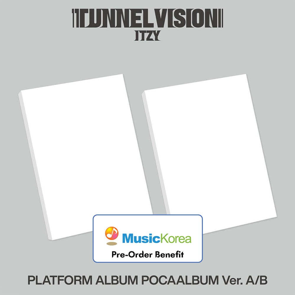 **[Pre-Order] ITZY - "TUNNEL VISION" + Pre-Order Benefit  (Choose Version) (POCAALBUM Ver.)