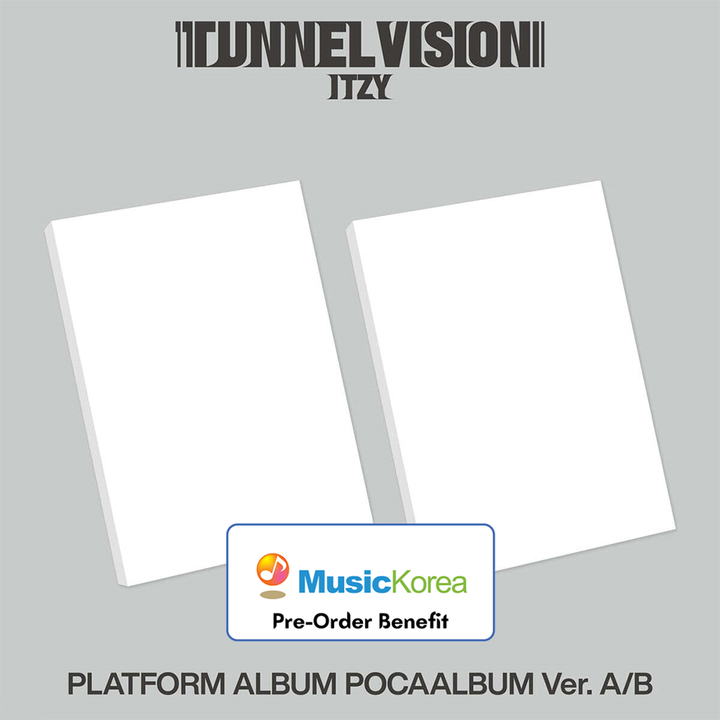 **[Pre-Order] ITZY - "TUNNEL VISION" + Pre-Order Benefit  (Choose Version) (POCAALBUM Ver.)