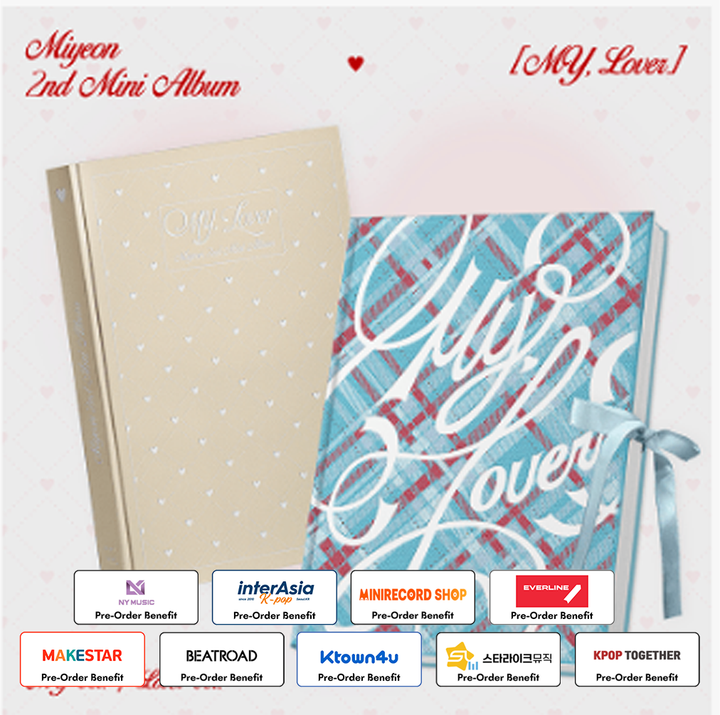 ** [Pre-Order] MIYEON (of (G)-I-DLE ) - Mini 2nd "MY, Lover" +Pre-Order Benefit (Random/SET) (2)