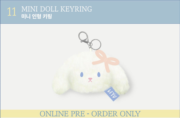 CHUEI LI YU- FanMeeting 'Drawing YU' OFFICIAL MD (Mini Doll Keyring) [26.02.24]