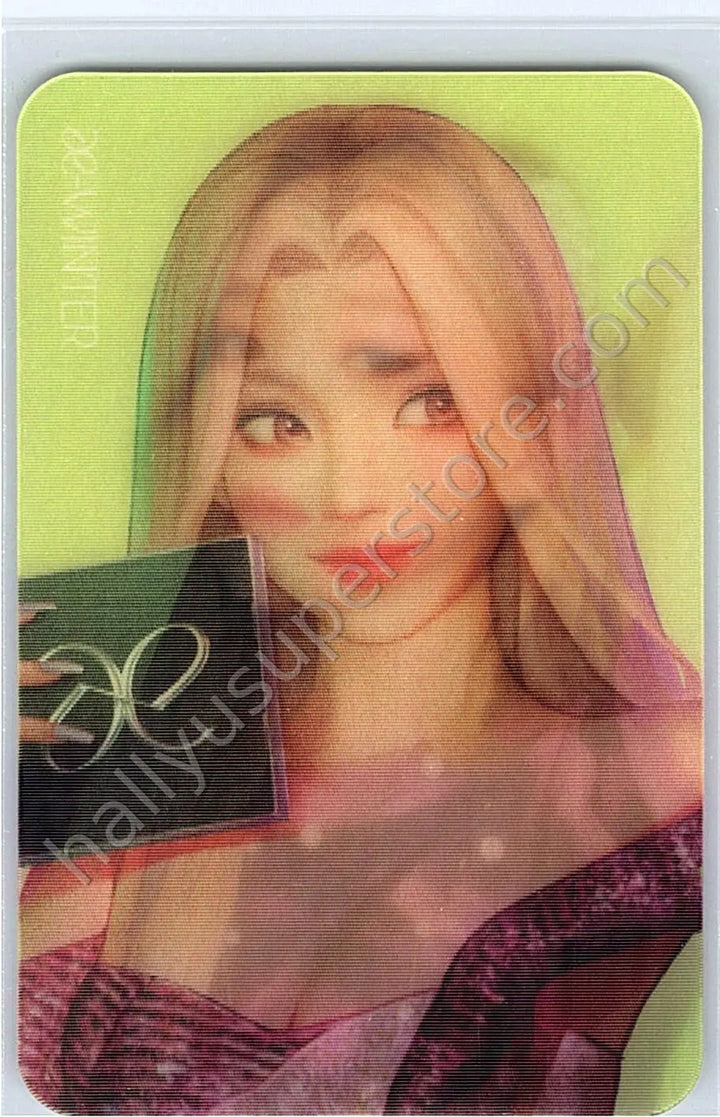 aespa - Winter - Black Mamba (Debut Single) holographic (hologram) merch photocard