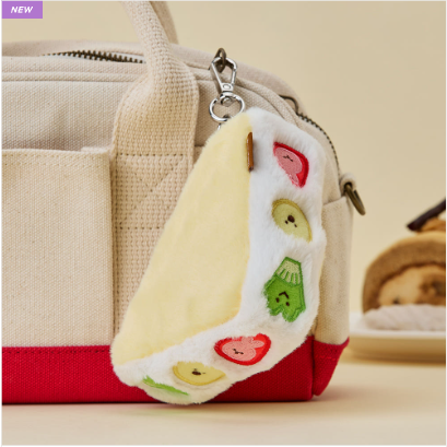 [Hallyu4U - Online Merch] LINE FRIENDS MININI Dessert Cafe Pouch