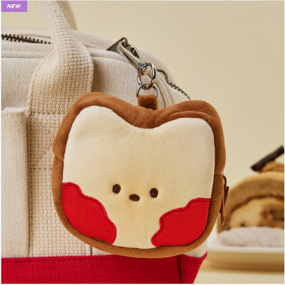 [Hallyu4U - Online Merch] LINE FRIENDS MININI Dessert Cafe Pouch