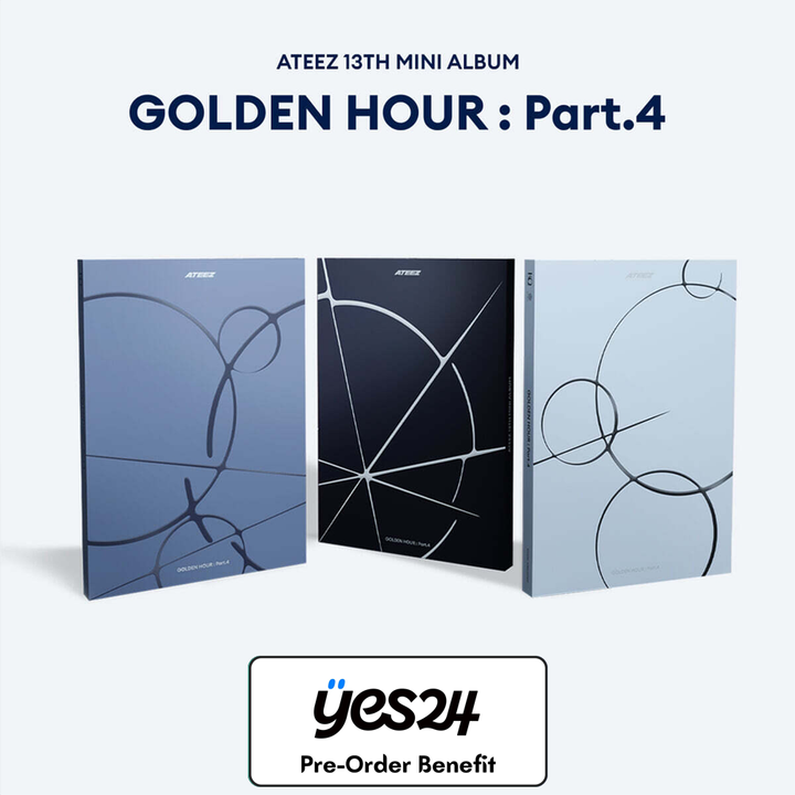 **[Pre-Order]  ATEEZ-GOLDEN HOUR : Part.4 Standard [A+Diary+Z Ver.] (Random/SET)