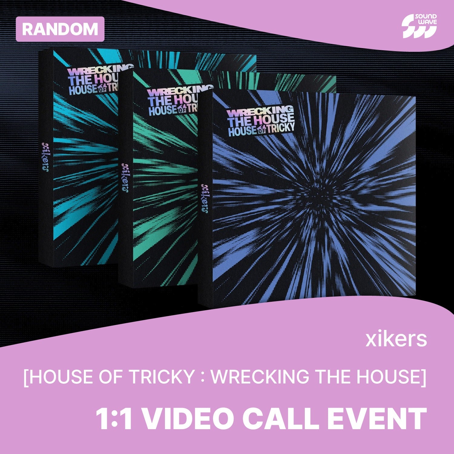 [Hallyu4U - Fansign] (01/18) Xikers - SoundWave 6th Mini 