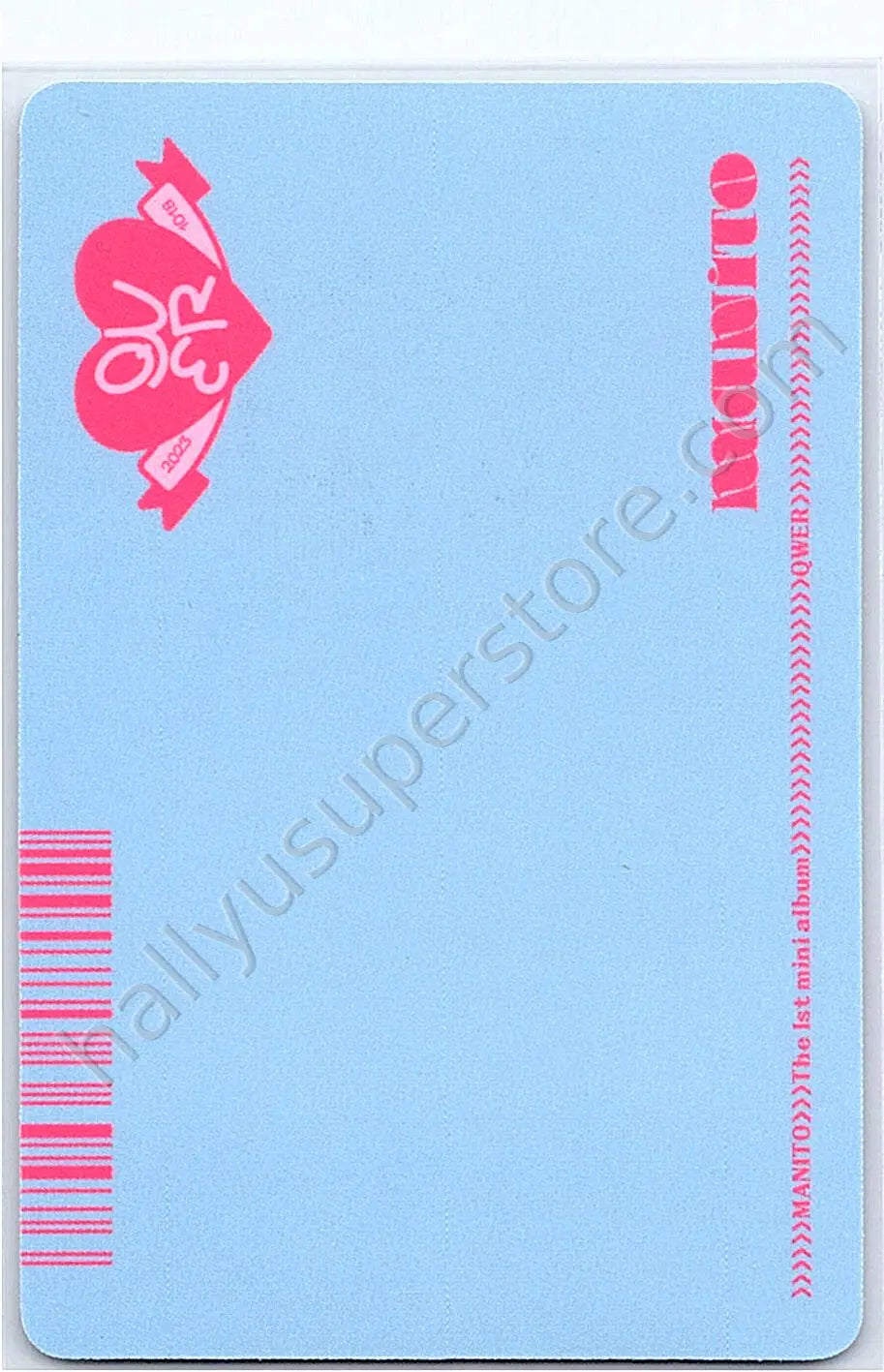QWER - Siyeon - Manito album inclusion id card