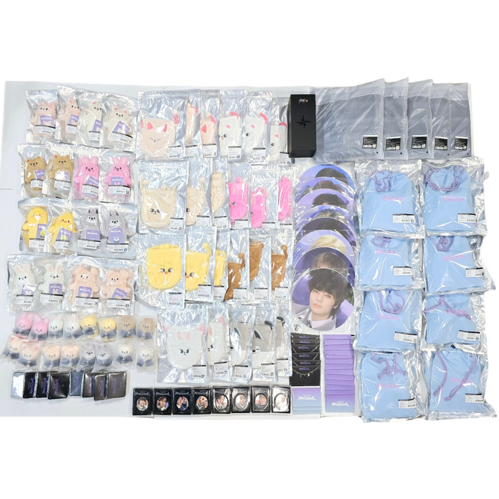 Stray Kids "Skzoo's MagicSchool" - Pop-Up Store Official MD Round 2 [Charm Bracelet, Acrylic Stand, String Pouch, Photocard Holder, Room Shoes, Cardigan] [Restocked 3/29][24.3.22]
