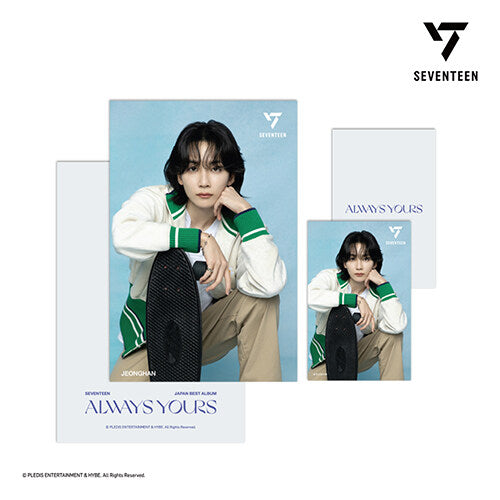 [Pre-Order] Seventeen "SPILL THE FEELS" - 3D lenticular postcard season 2**