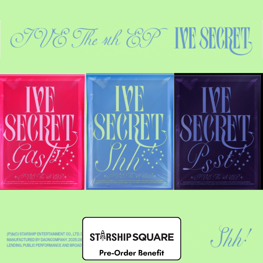 IVE THE 4th EP IVE SECRET – HALLYUSUPERSTORE