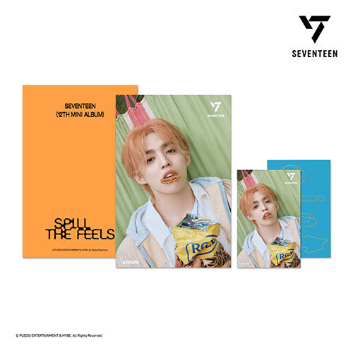 [Pre-Order] Seventeen "SPILL THE FEELS" - 3D lenticular postcard**