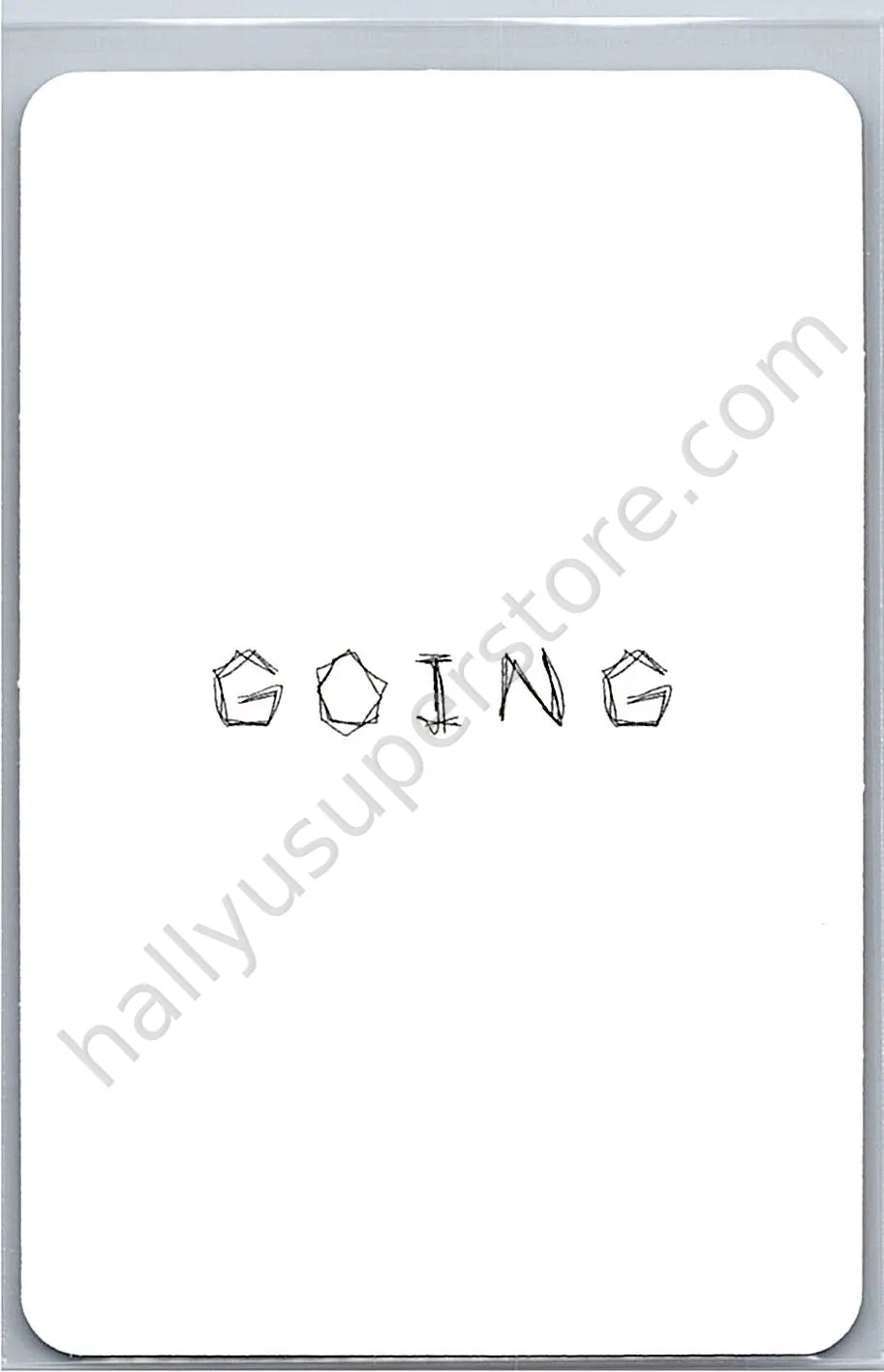 SEVENTEEN - Woozi - Going Magazine Vol. 1 Photobook photobook photocard set
