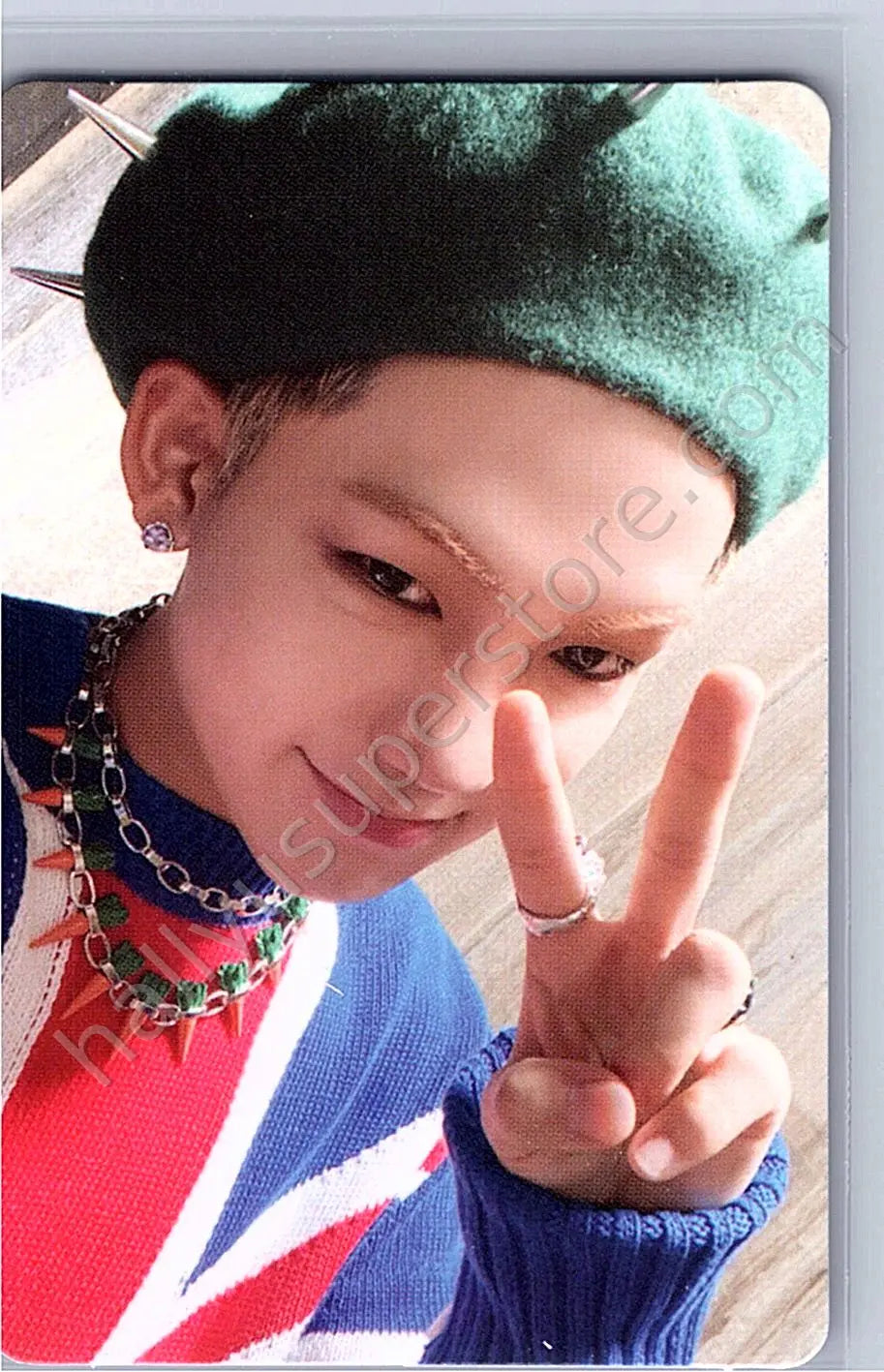 TREASURE - Choi Hyunsuk - THE SECOND STEP : CHAPTER TWO album photocard deep blue version