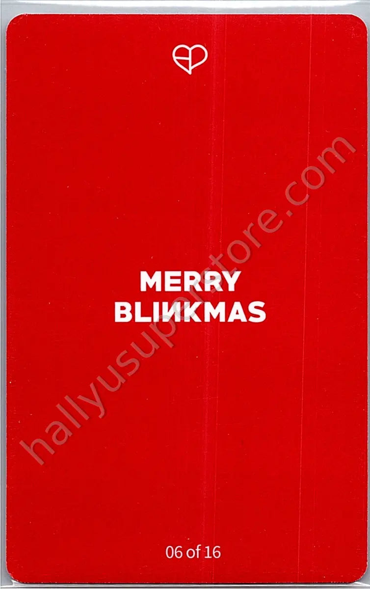 BLACKPINK - Lisa - BLACKPINK - Lisa - BPTG - Christmas Edition Other merch photocard set