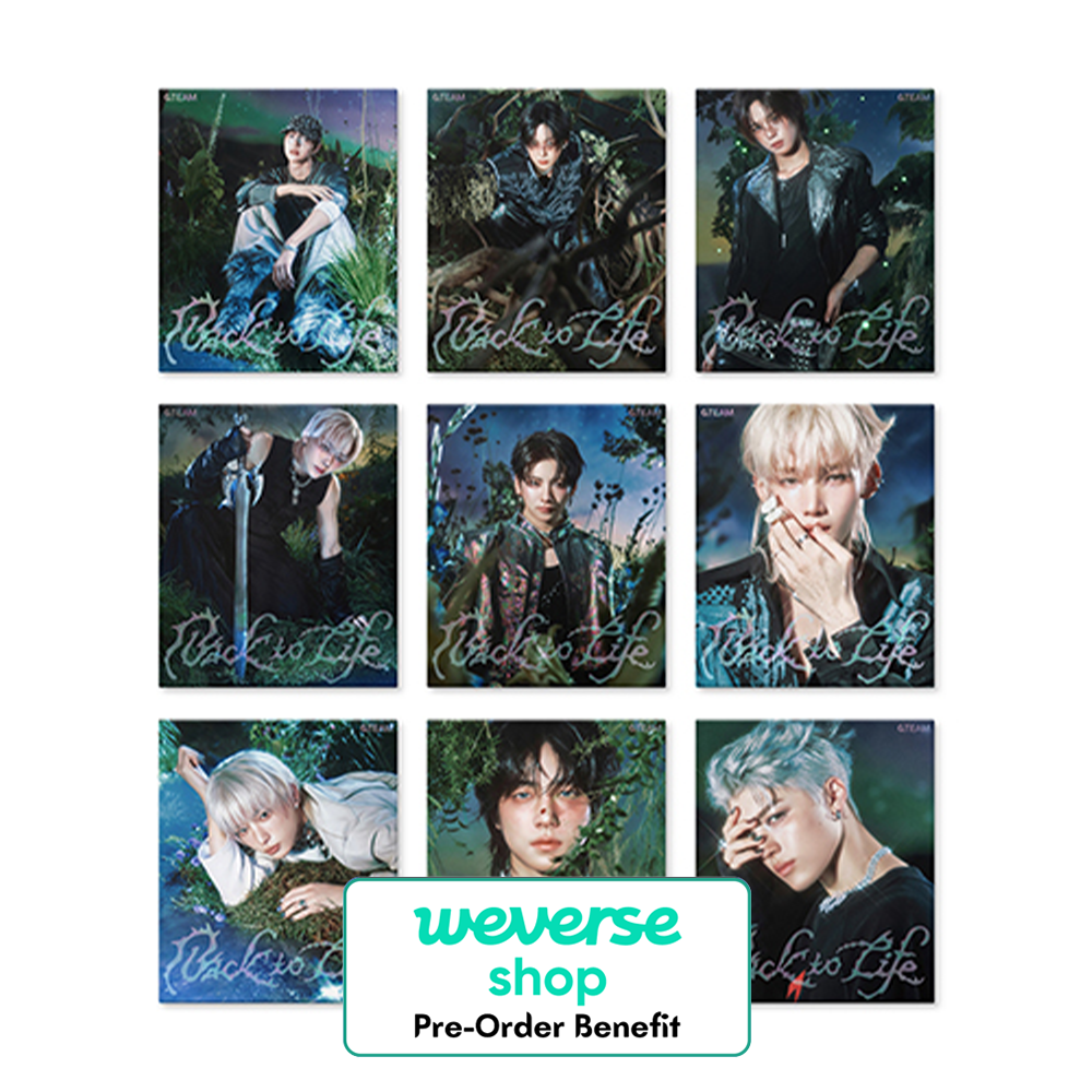 ** [Pre-Order] &TEAM - 1st Mini Album "Back to Life" + Lucky Draw Event (ROAR ver.)(Choose Version)