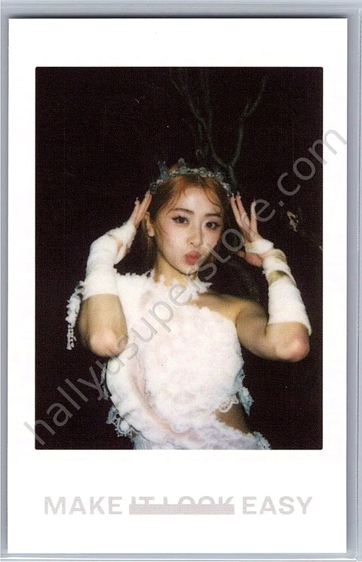 LE SSERAFIM - Huh Yunjin - LE SSERAFIM - Huh Yunjin - 2024 S/S POP UP SHOP Other trading card polaroid