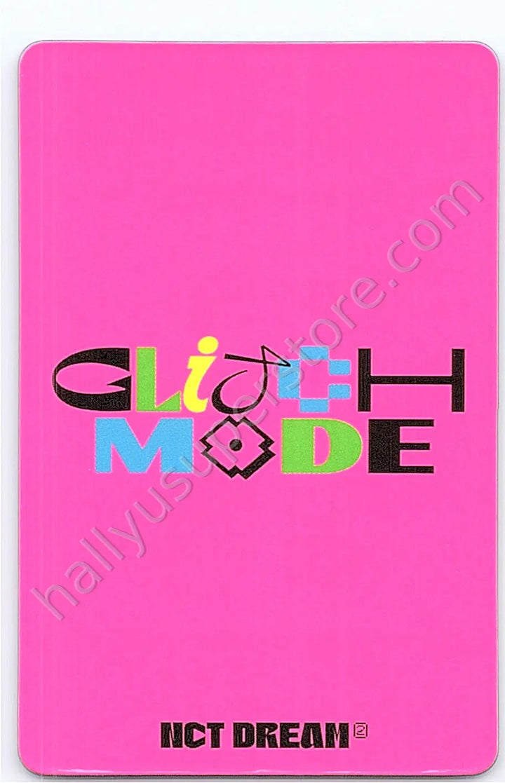 NCT DREAM - Mark - Glitch Mode album photocard glitch version lenticular