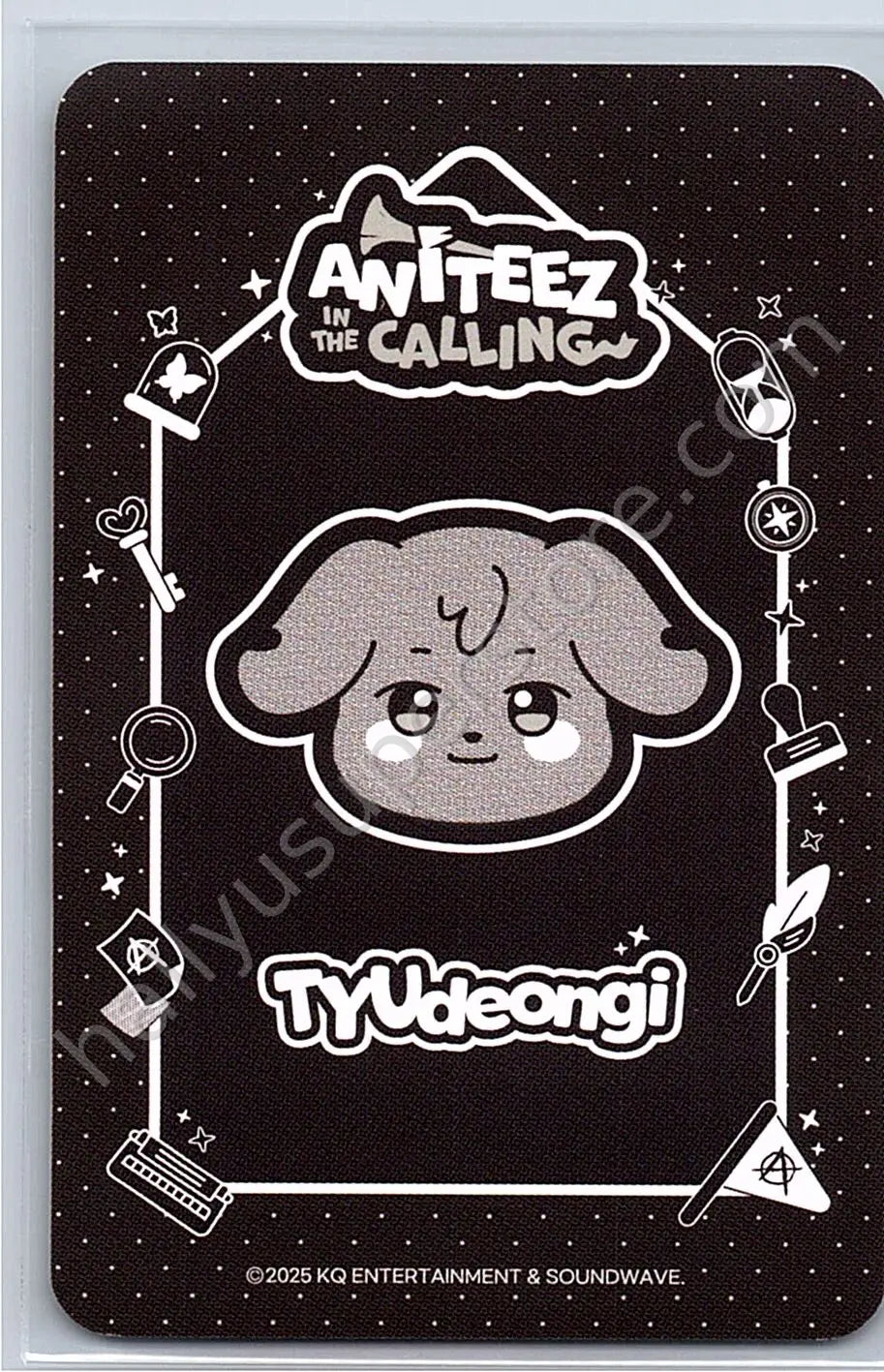ATEEZ - Yunho - ANITEEZ IN THE CALLING doll/figure keyring merch photocard