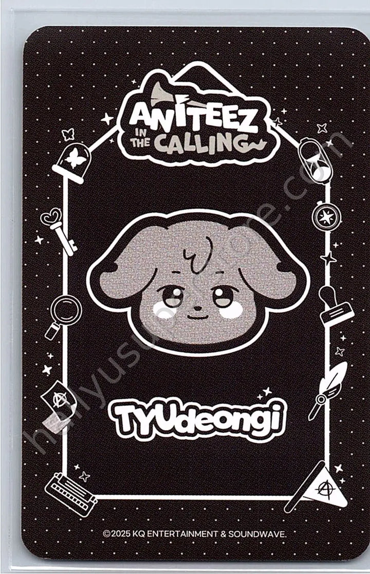 ATEEZ - Yunho - ANITEEZ IN THE CALLING doll/figure keyring merch photocard