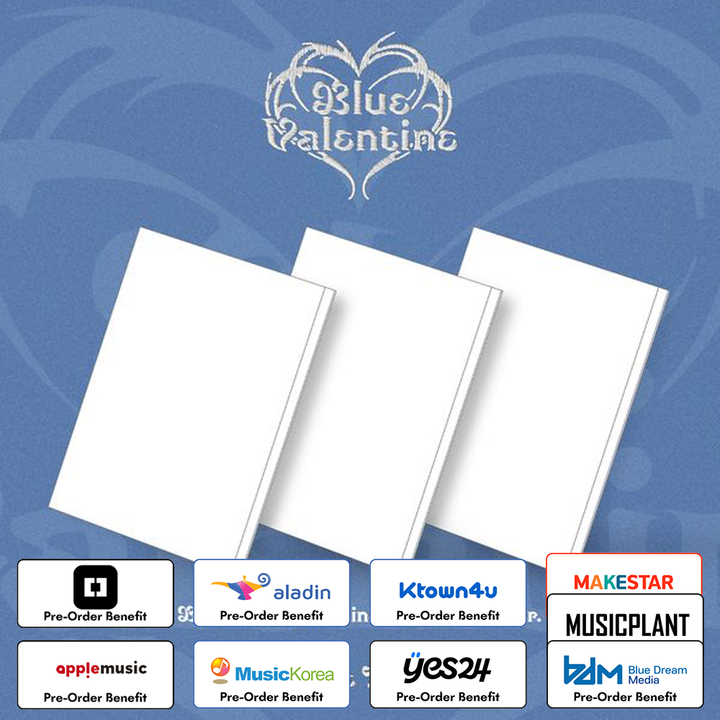 **[Pre-Order]  NMIXX - 1 st "Blue Valentine" +Pre-Order Benefit (Standard ver.)