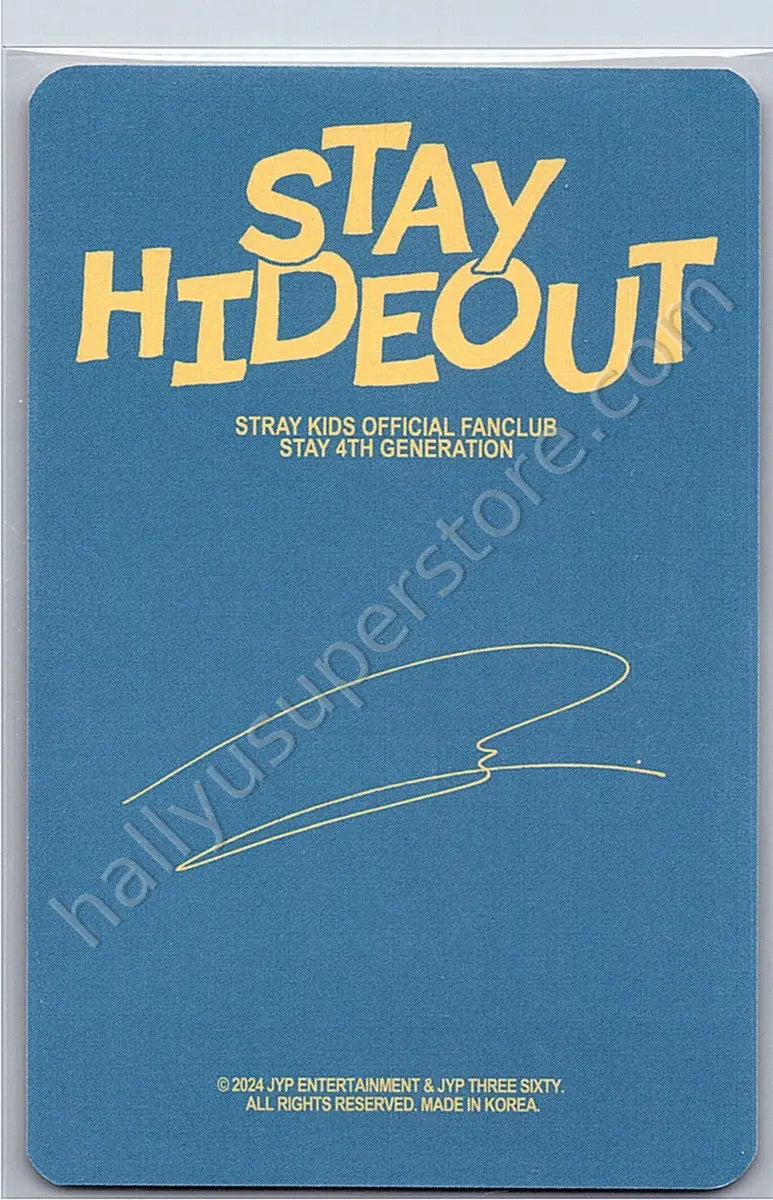 Stray Kids - HAN - 4th Generation Kit Official Fanclub STAY [STAY HIDEOUT]