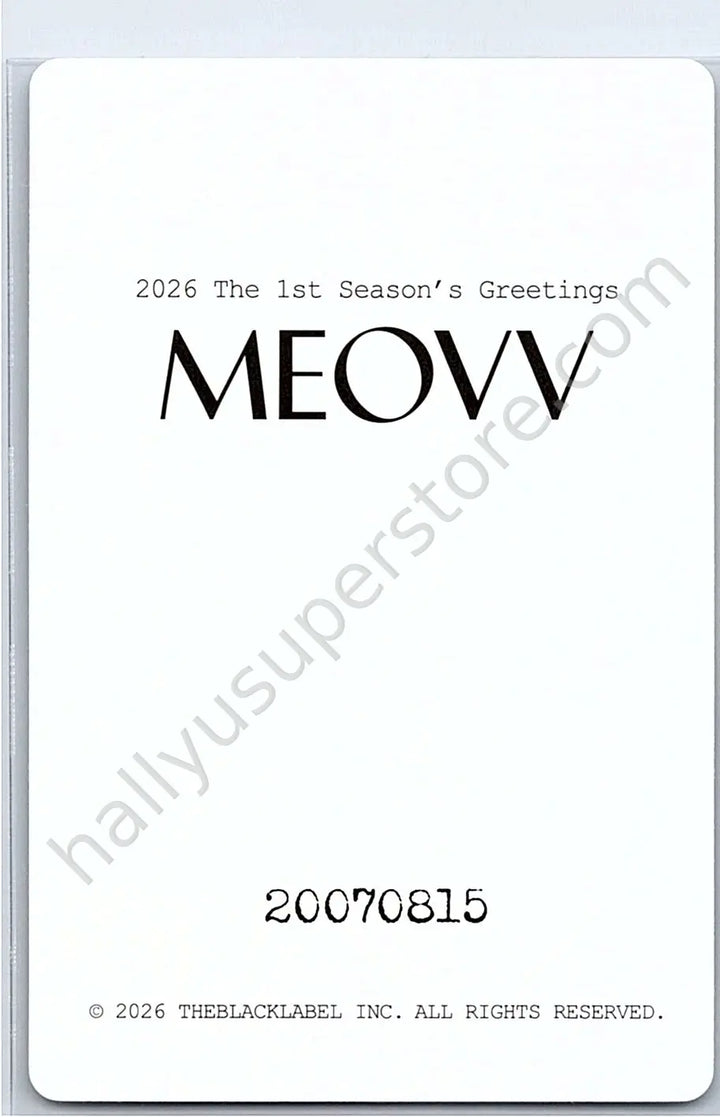 MEOVV - Narin - 2026 Season’s Greetings season&