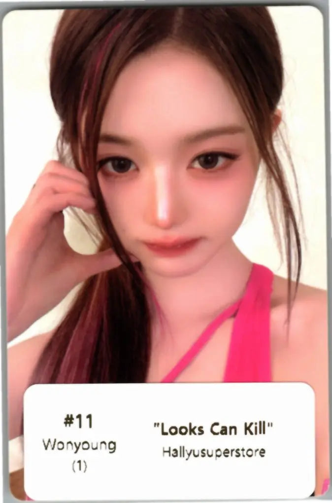 IVE "Looks Can Kill" - Official Photocard [26.10.27]