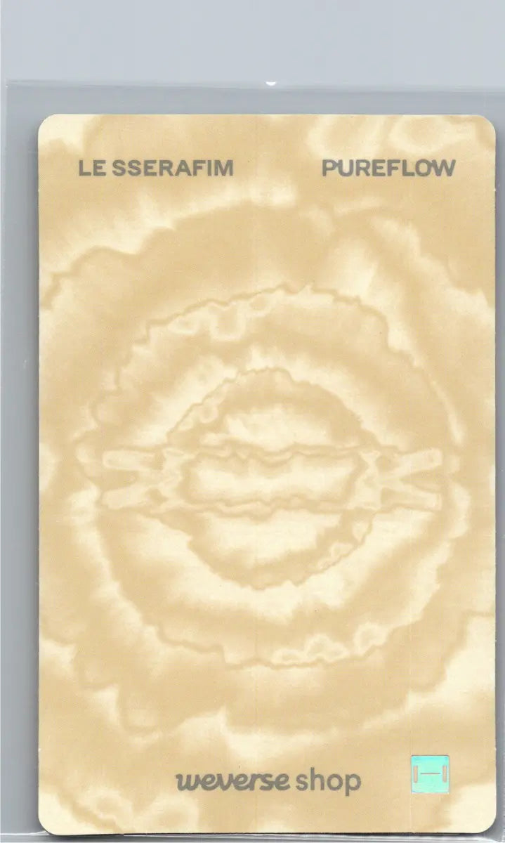LE SSERAFIM "PUREFLOW" - Weverse Lucky Draw Event Photocard Round2 [26.06.16]
