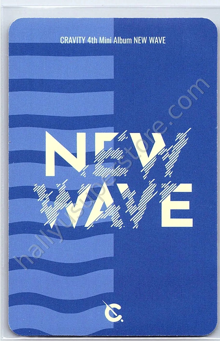 CRAVITY - Wonjin - NEW WAVE album photocard jewel case version