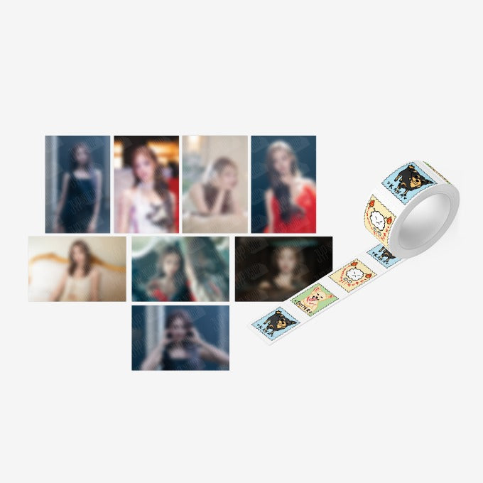 [Pre-Order] Tzuyu (of Twice) - JYP Shop Official MD "abouTZU" (POLAROID & PVC POUCH, PHONE TAB & SOFT KEYRING, POSTCARD & MASKING TAPE.) - HALLYUSUPERSTORE