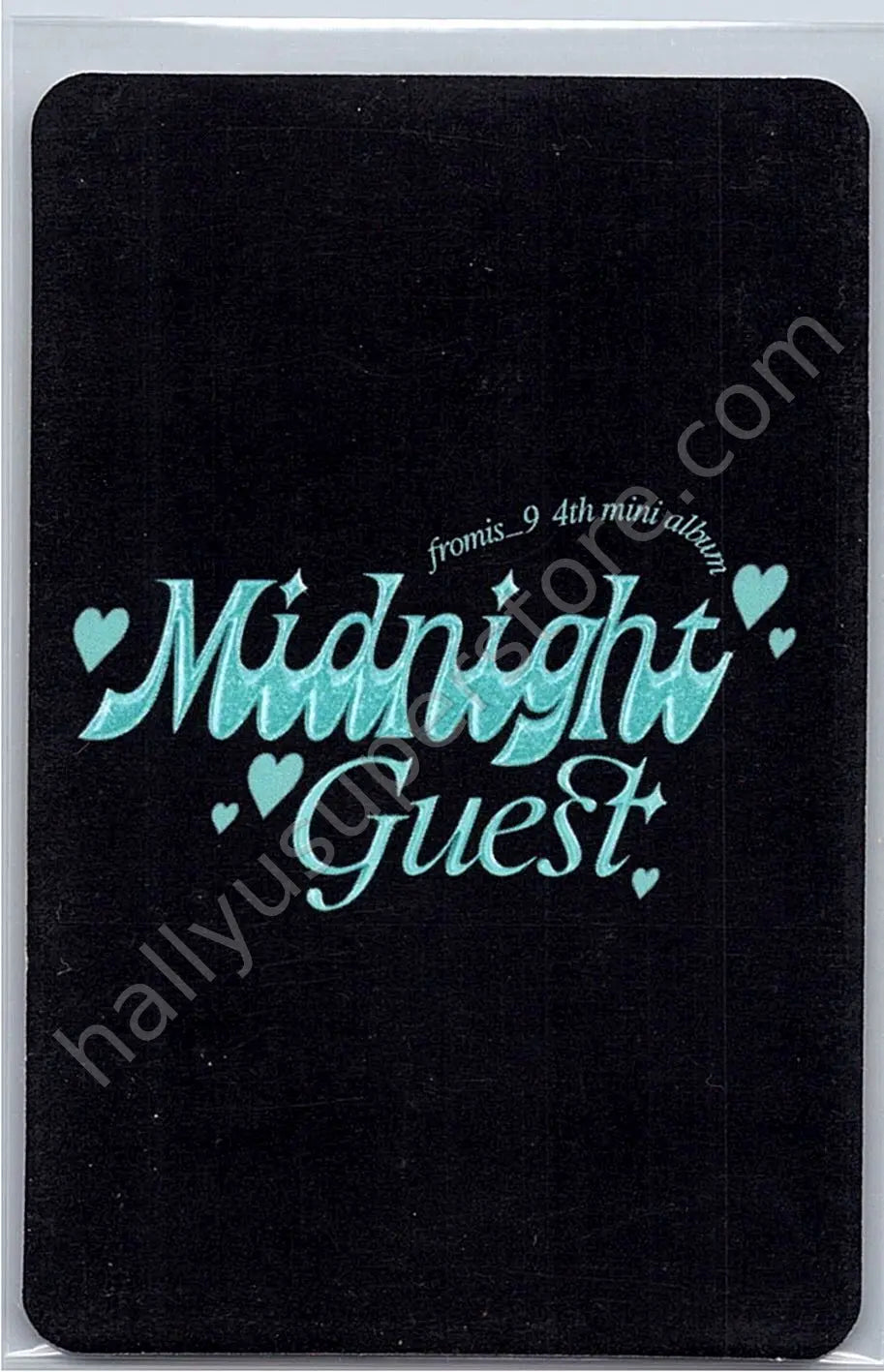 fromis_9 - Jisun - Midnight Guest album photocard jewel case version
