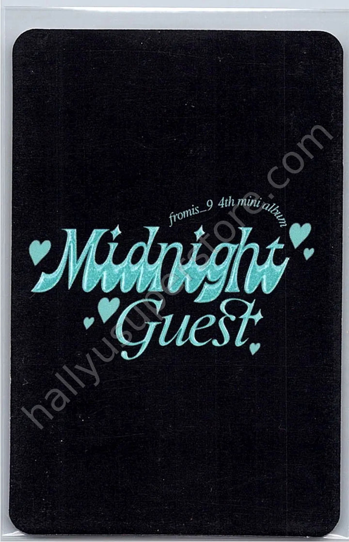 fromis_9 - Jisun - Midnight Guest album photocard jewel case version