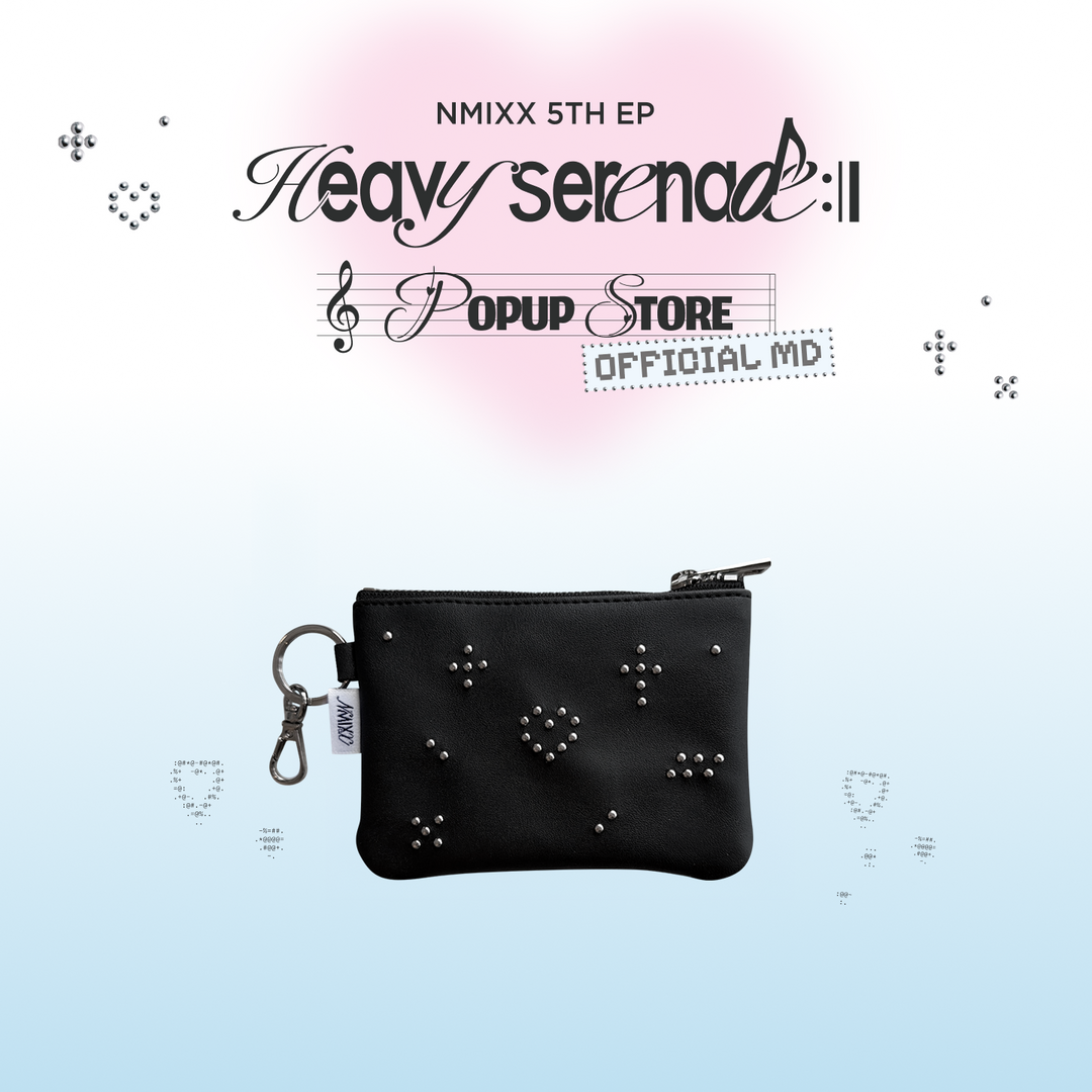 [NMIXX] MINI POUCH KEYRING - [Heavy Serenade] POP-UP STORE