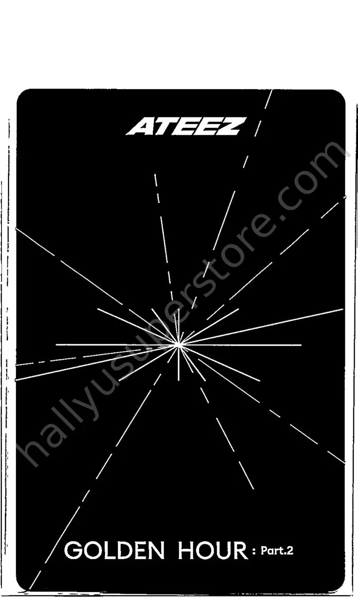 ATEEZ - San - ATEEZ - Golden Hour : Part 2 Album album photocard digipack version