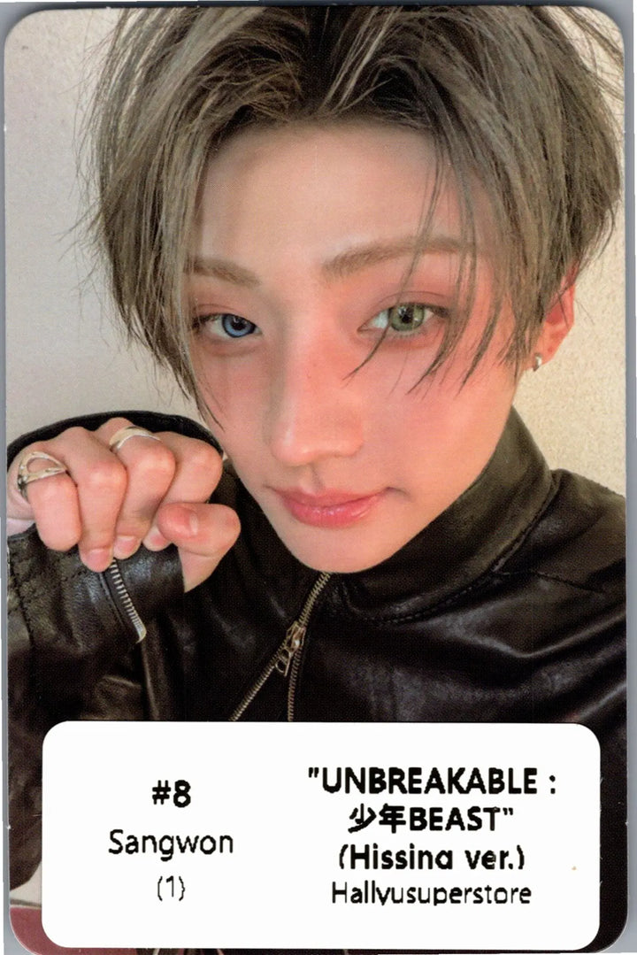 ALPHA DRIVE ONE "UNBREAKABLE : 少年BEAST" - Officail Photocard (Hissing Ver.) [26.08.25]