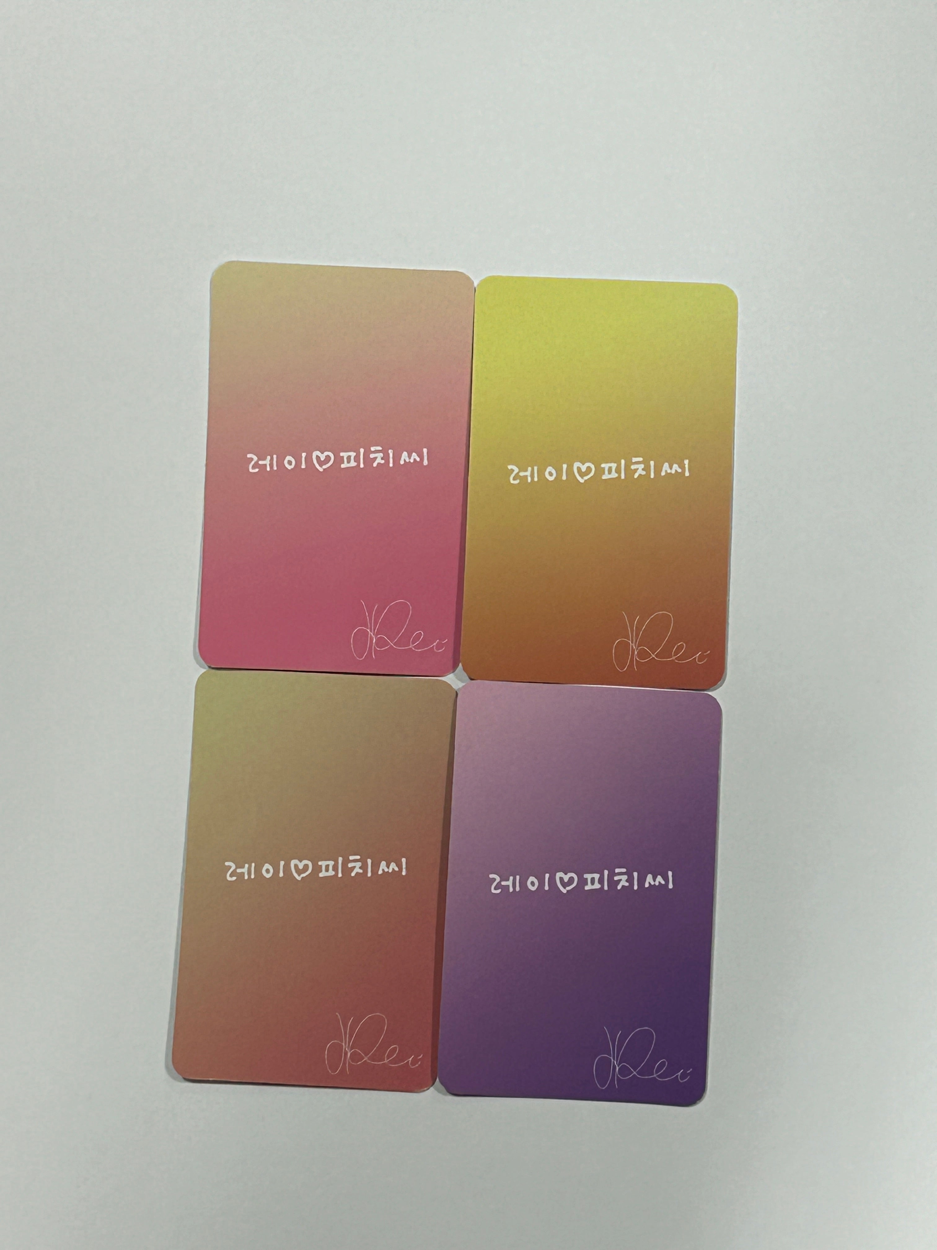ive PEACHC レイ トレカ REI (Of IVE) - PEACH C X REI Event Photocard [24.3.7
