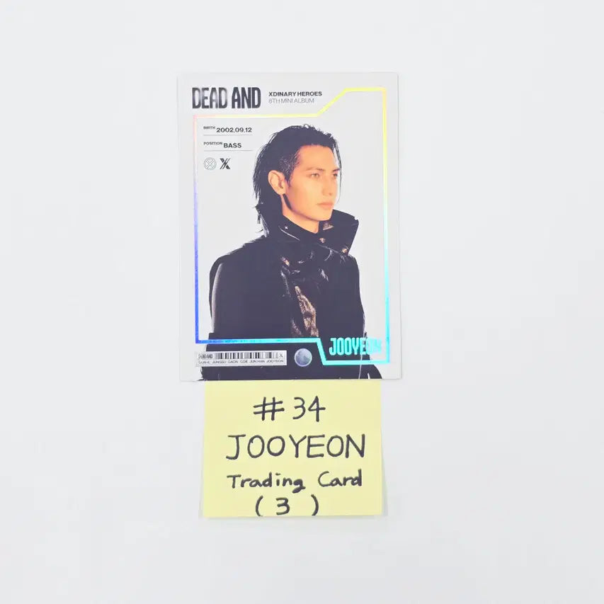Xdinary Heroes "DEAD AND" - Official Photocard (2) [26.04.20]