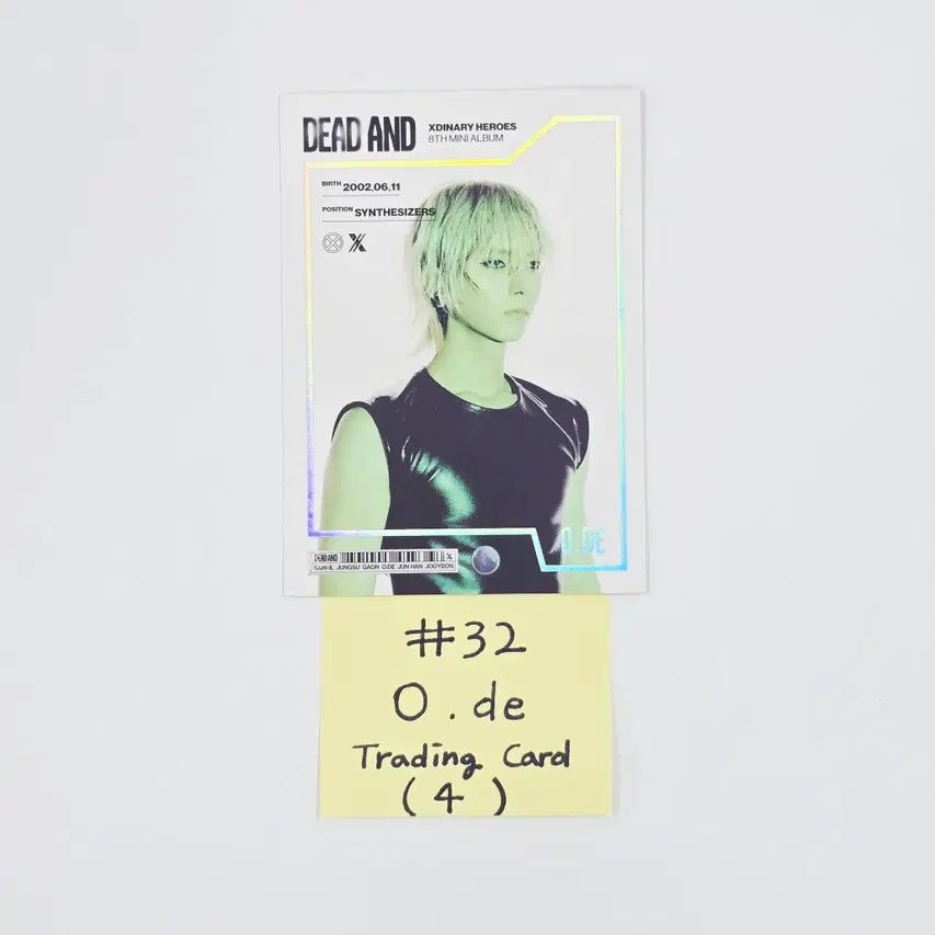 Xdinary Heroes "DEAD AND" - Official Photocard (2) [26.04.20]