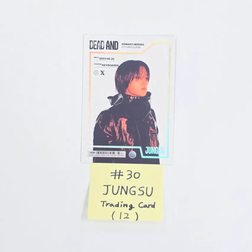 Xdinary Heroes "DEAD AND" - Official Photocard (2) [26.04.20]