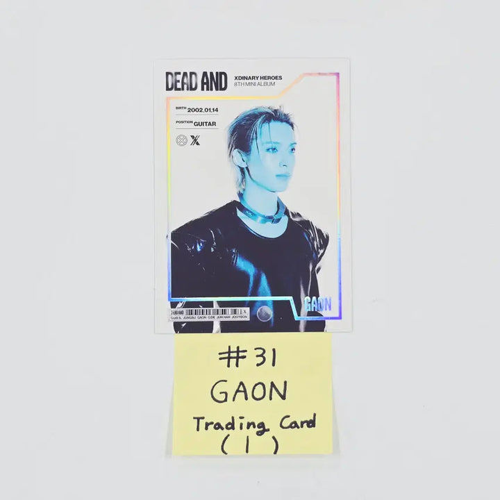 Xdinary Heroes "DEAD AND" - Official Photocard (2) [26.04.20]