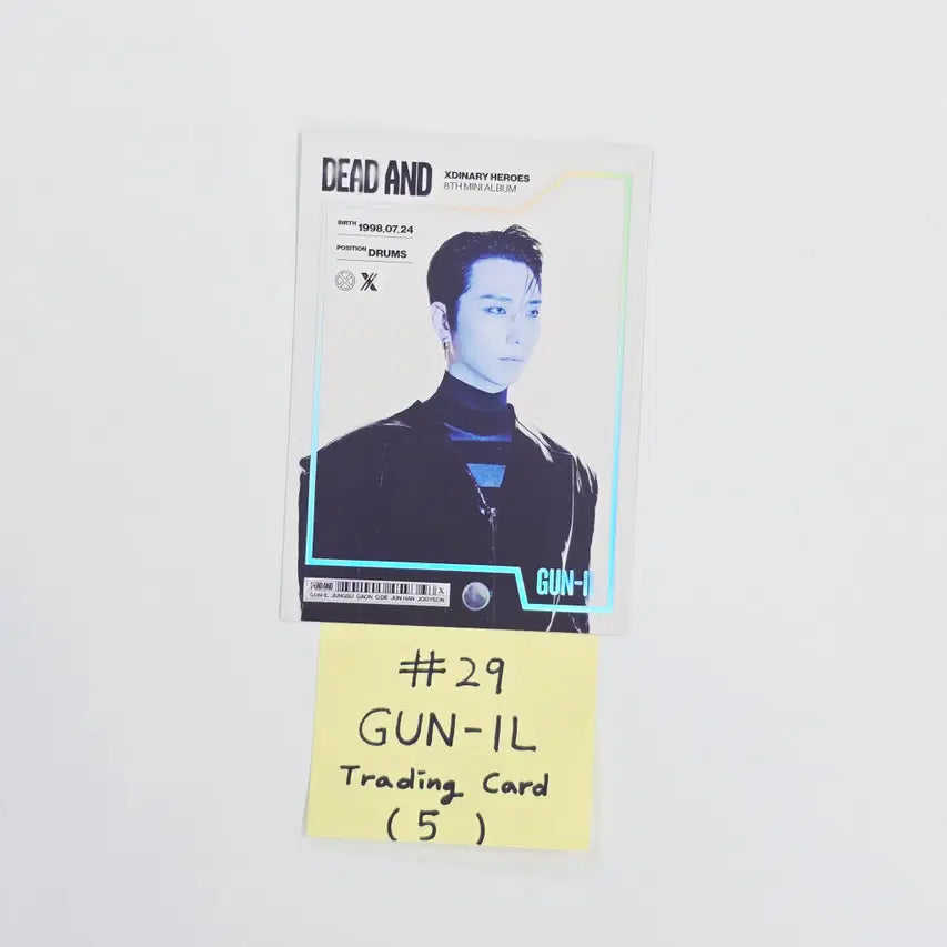 Xdinary Heroes "DEAD AND" - Official Photocard (2) [26.04.20]