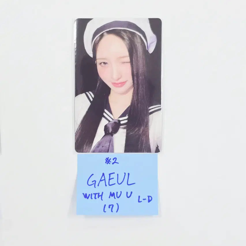 IVE "THE 2ND ALBUM : REVIVE+" - Withmuu Lucky Draw Event Photocard, Polaroid type Photocard [26.04.21]