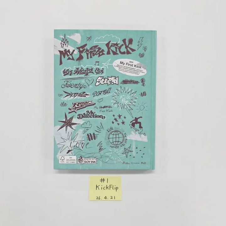 KickFlip "My First Kick" - Hand Autographed(Signed) Promo Album [26.04.21]