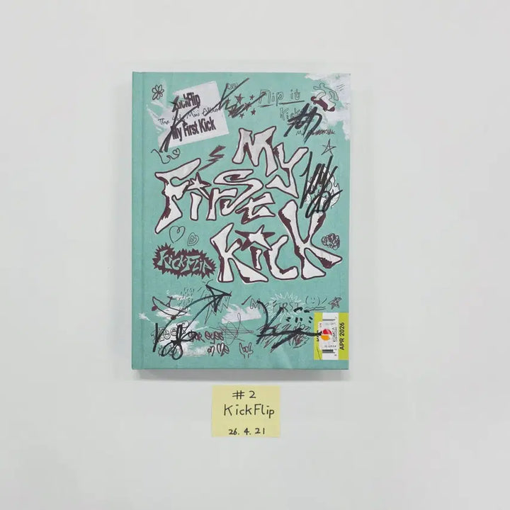KickFlip "My First Kick" - Hand Autographed(Signed) Promo Album [26.04.21]